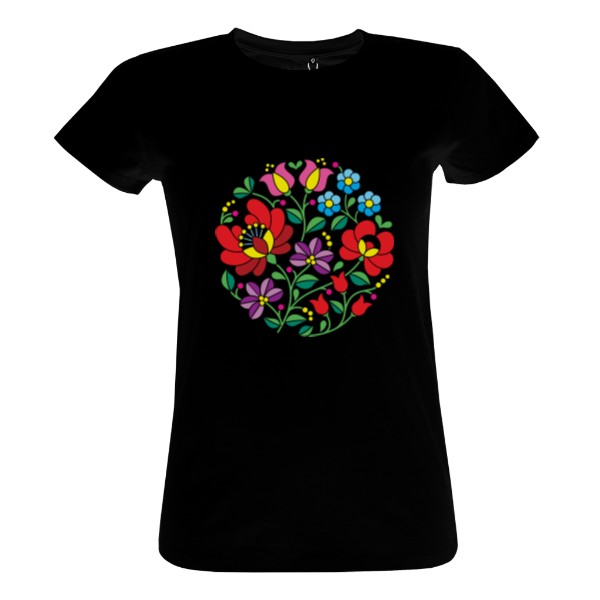 Tričko s potiskem Lidová děvčice